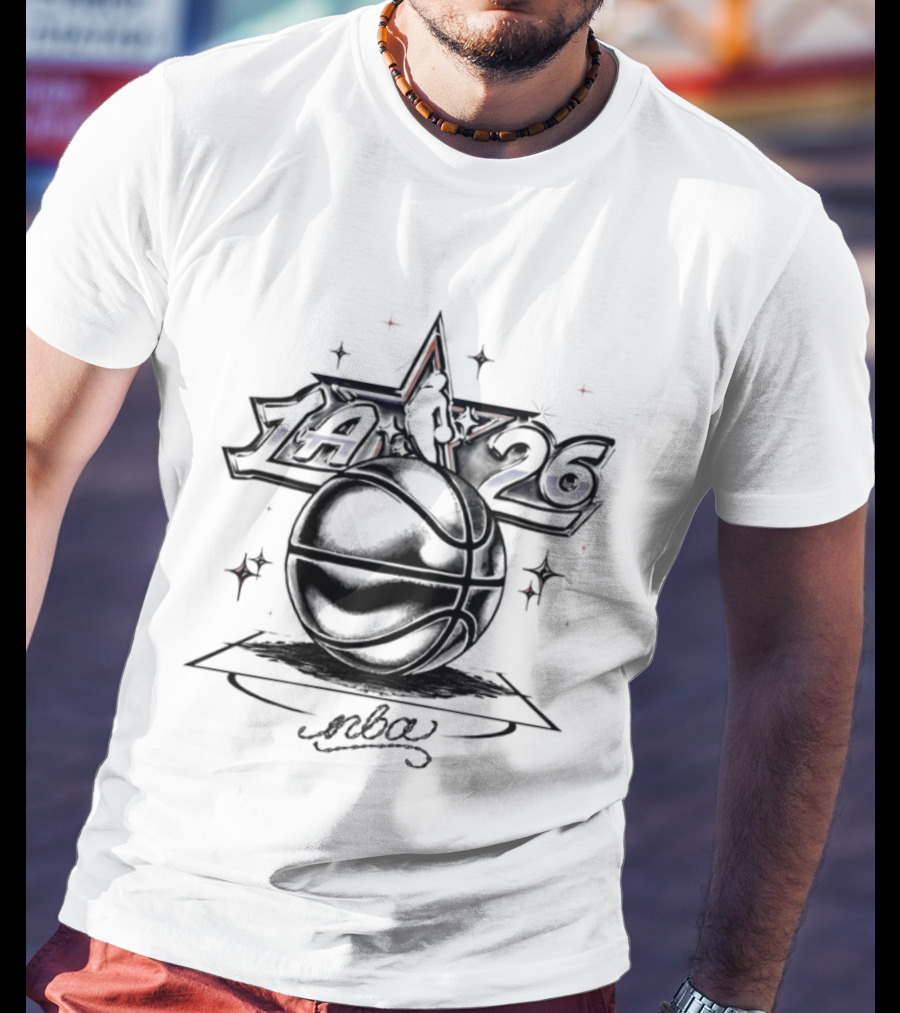 NBA LA 2026 Star Basketball Event T-Shirt