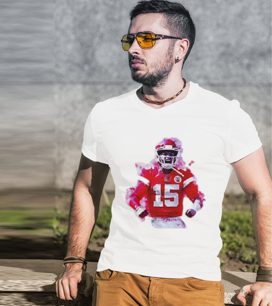 Patrick Mahomes #15 Kansas City Chiefs Football Player NFL Game Day Victory Passion T-Shirt