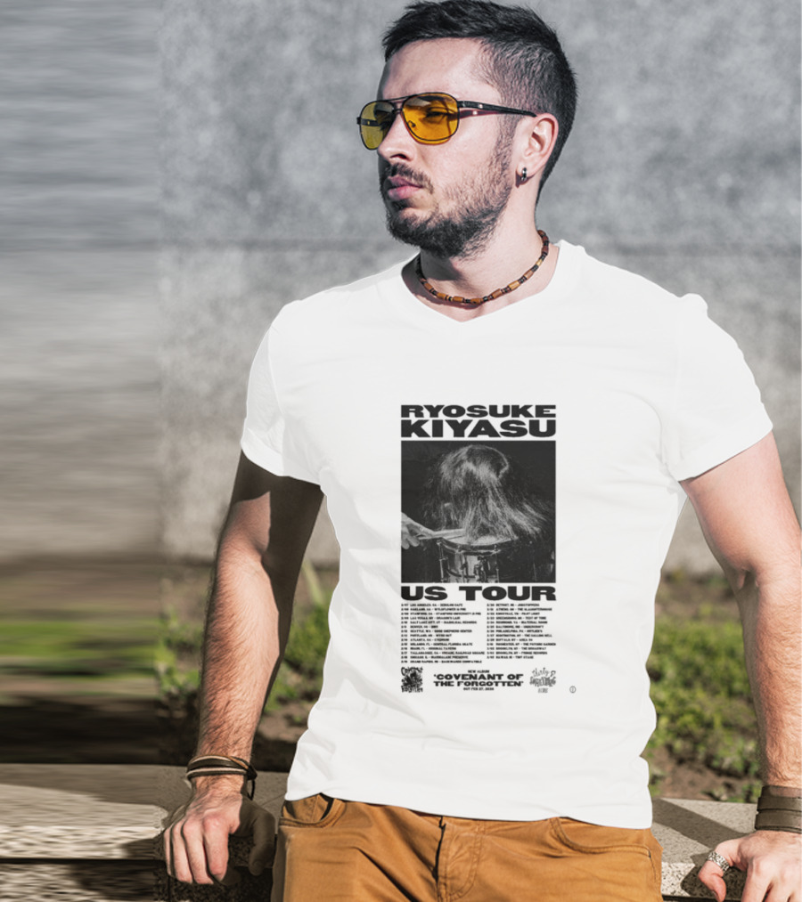 Ryosuke Kiyasu US Tour 2026 February March Dates T-Shirt