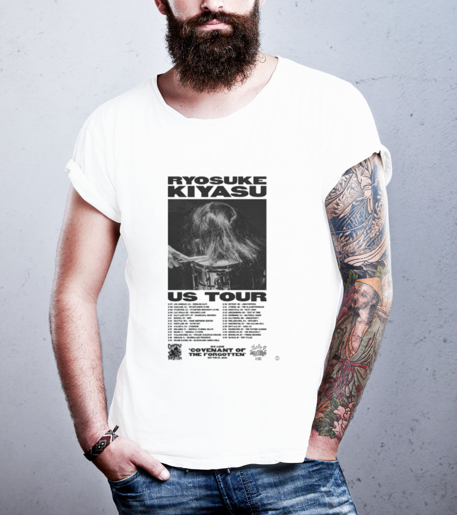Ryosuke Kiyasu US Tour 2026 February March Dates T-Shirt
