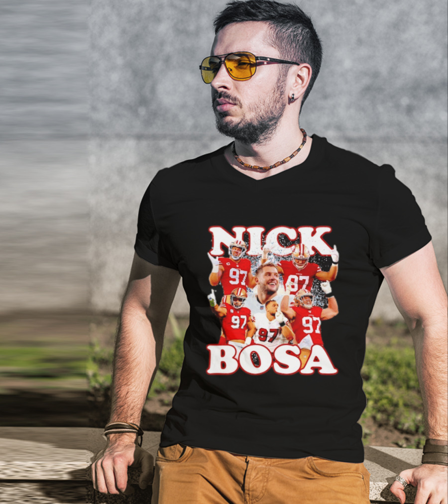 Nick Bosa San Francisco 49ers Player 97 Football Star T-Shirt