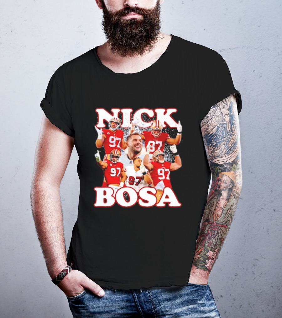 Nick Bosa San Francisco 49ers Player 97 Football Star T-Shirt