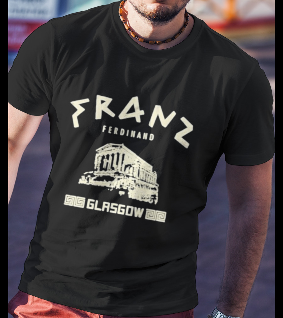 Franz Ferdinand Pantheon Concert Glasgow Band Venue Architecture T-Shirt