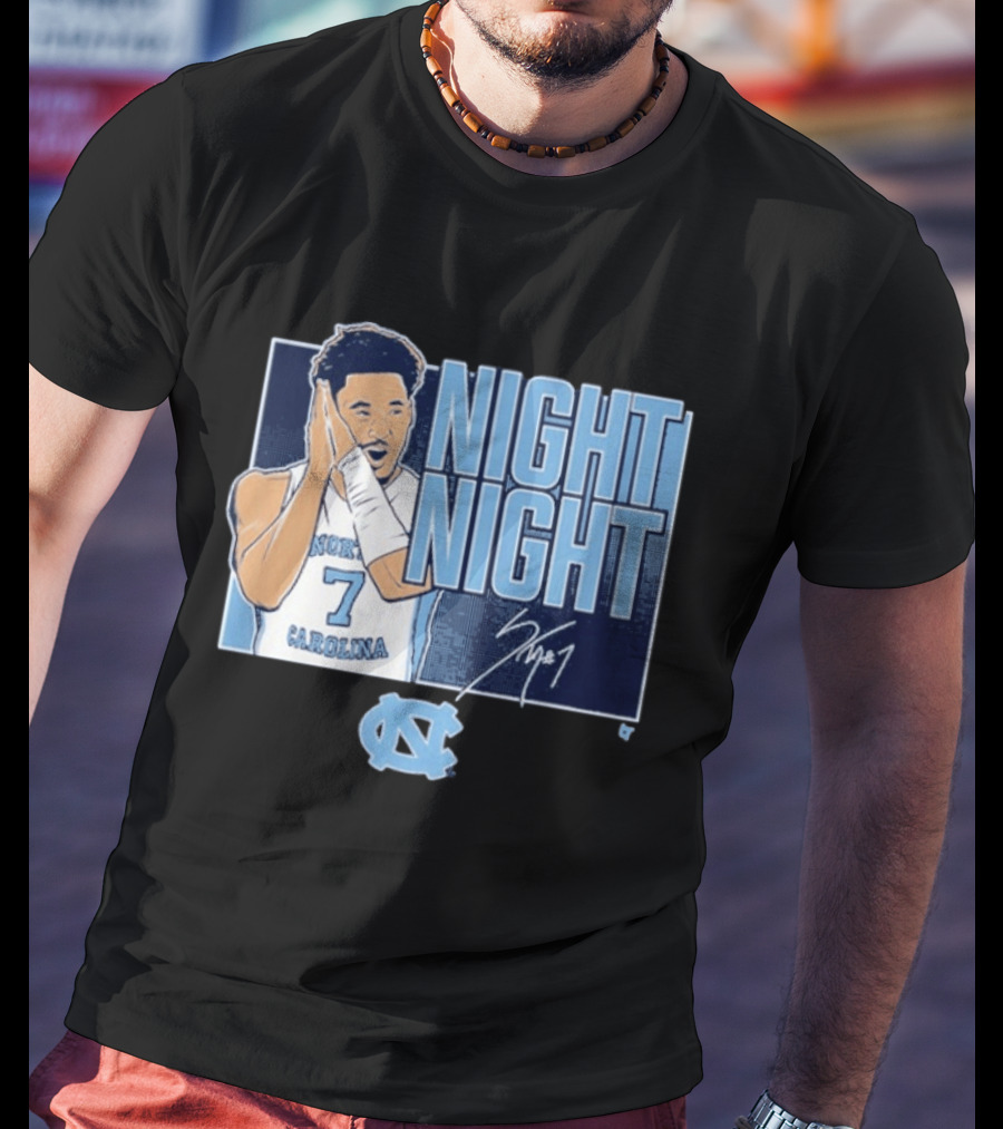 Seth Trimble Night Night North Carolina Tar Heels Basketball UNC T-Shirt