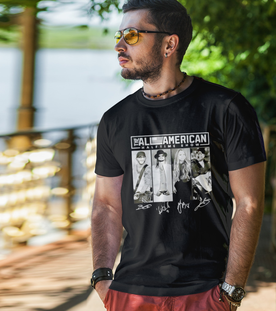The All American Halftime Show Brett Watkins Miranda Toby Signature Collection T-Shirt