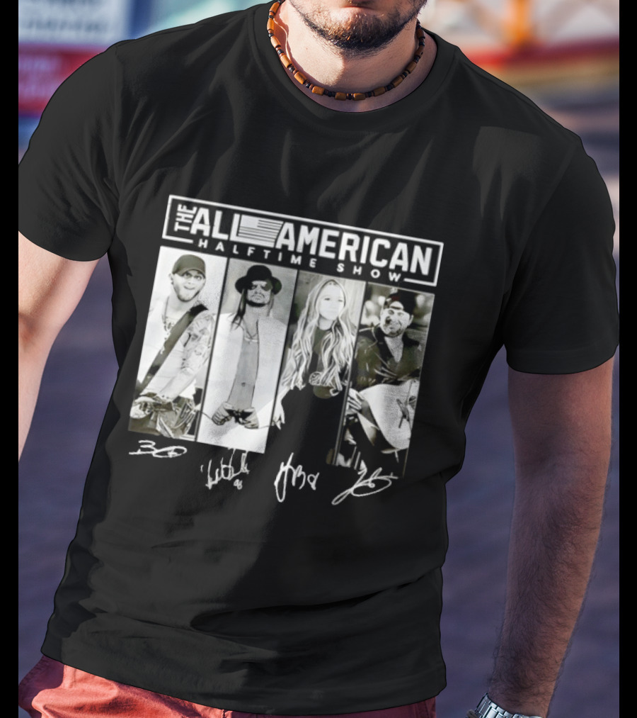 The All American Halftime Show Brett Watkins Miranda Toby Signature Collection T-Shirt