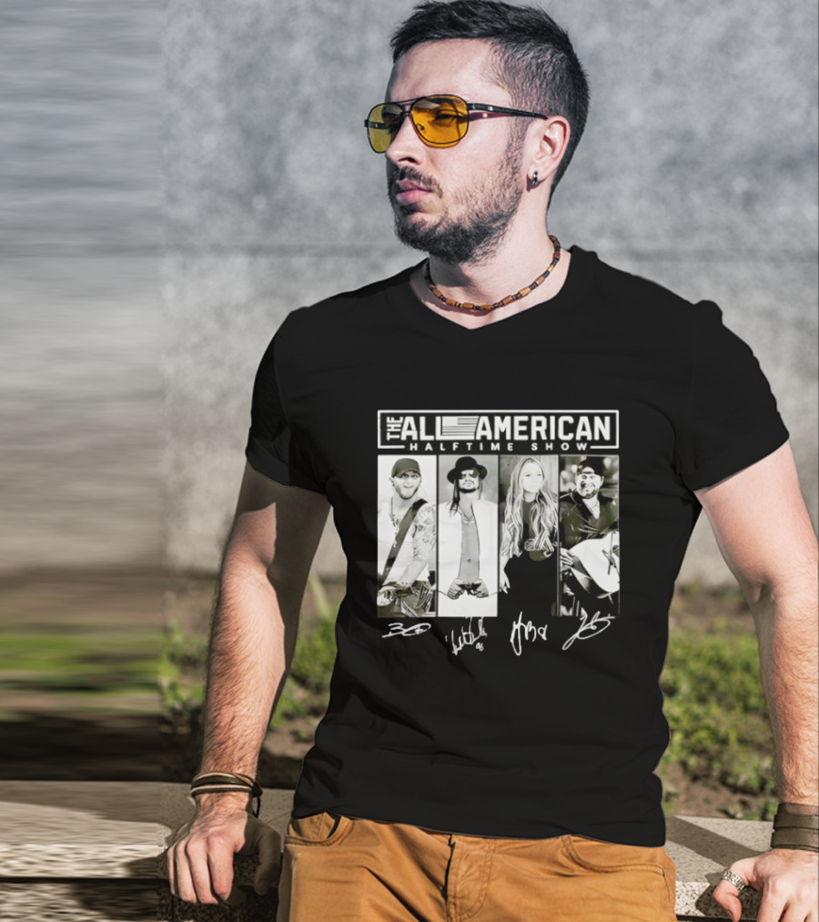 The All American Halftime Show Brett Watkins Miranda Toby Signature Collection T-Shirt