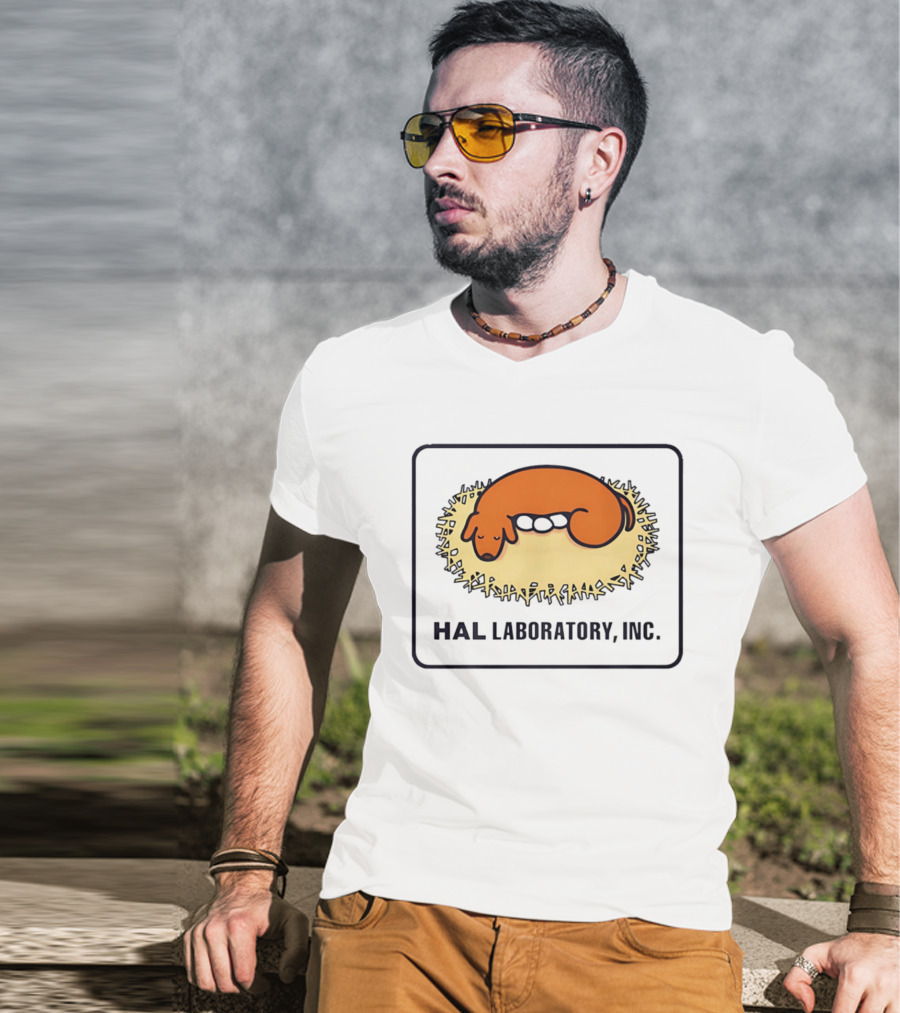 HAL Laboratory Inc Dog On Nest T-Shirt