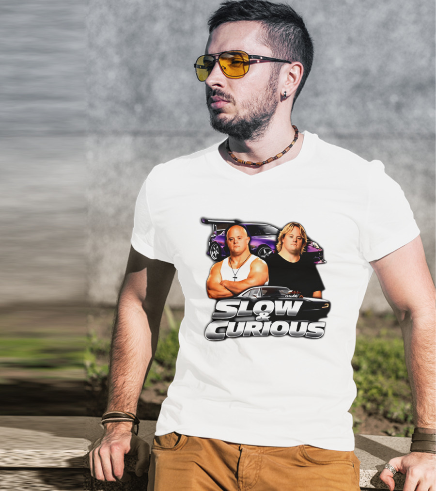 Slow & Curious Racing Down Syndrome Awareness T-Shirt
