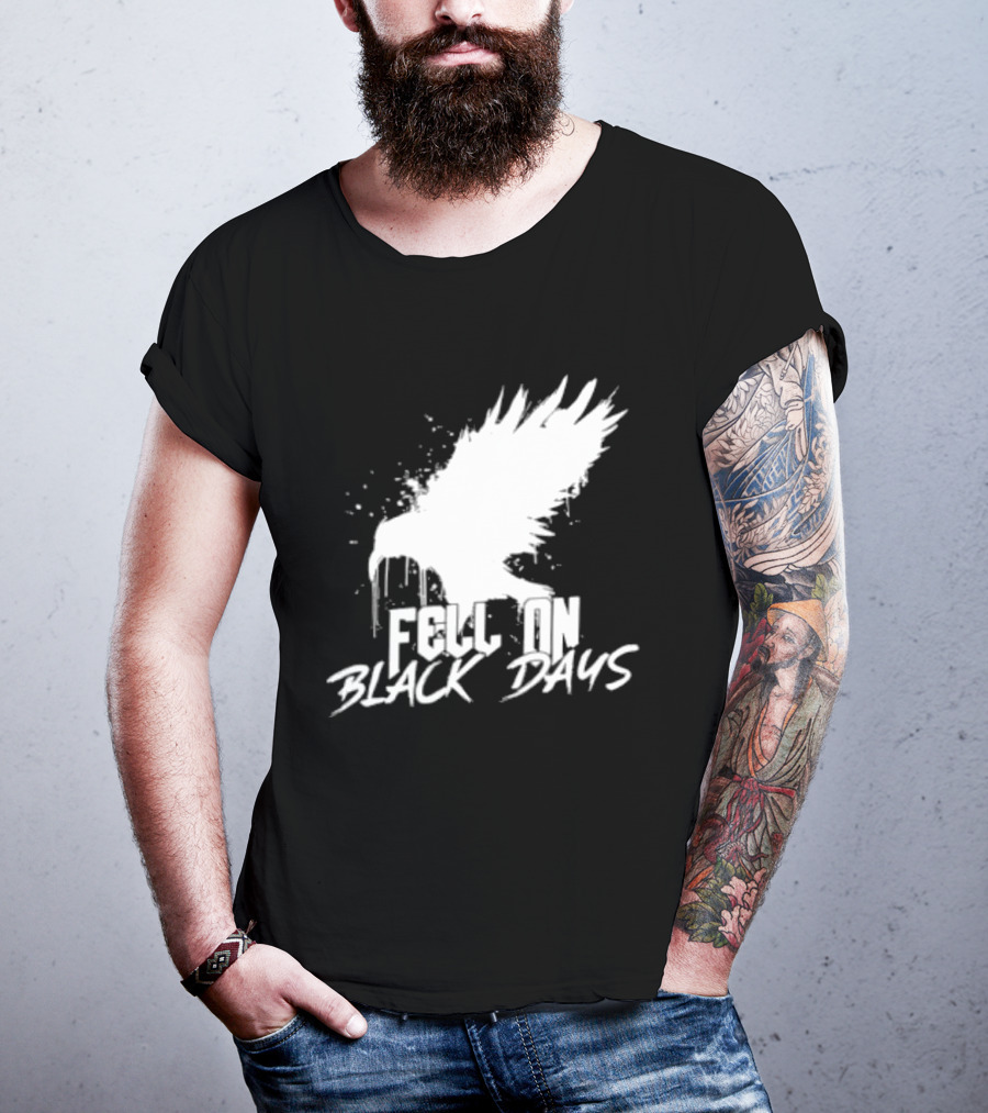 Fell On Black Days Raven Bird T-Shirt