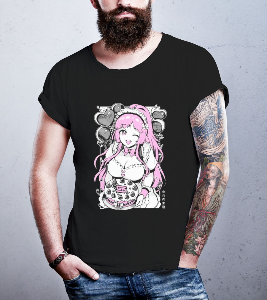 Gamer Supps Waifu Birthday Girl 10th Anniversary Celebration T-Shirt