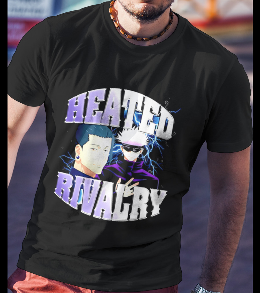 Jujutsu Kaisen Gojo Satoru Heated Rivalry Anime T-Shirt