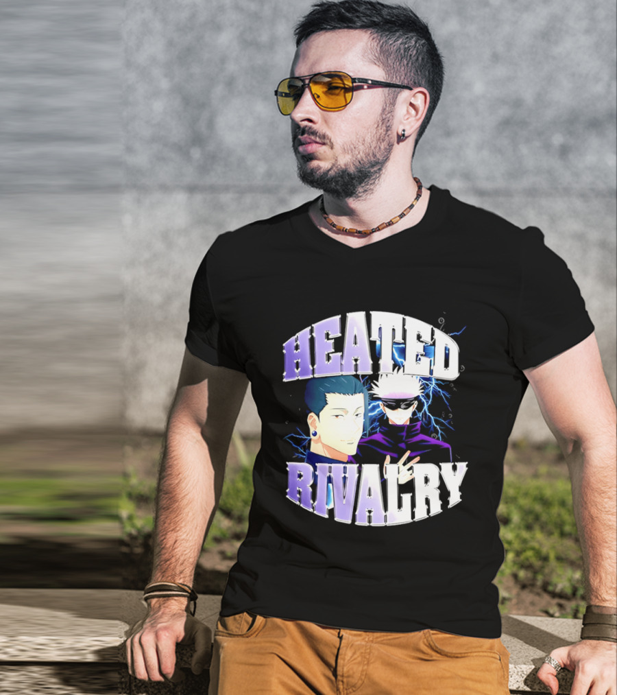 Jujutsu Kaisen Gojo Satoru Heated Rivalry Anime T-Shirt