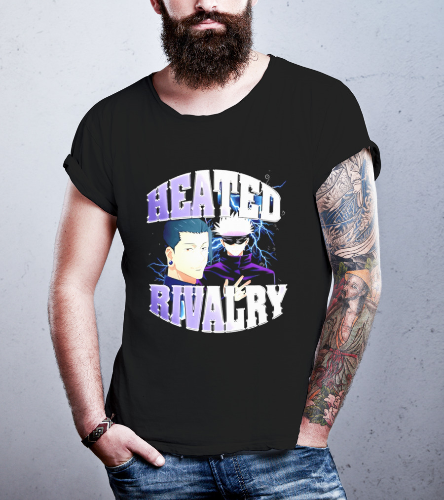 Jujutsu Kaisen Gojo Satoru Heated Rivalry Anime T-Shirt