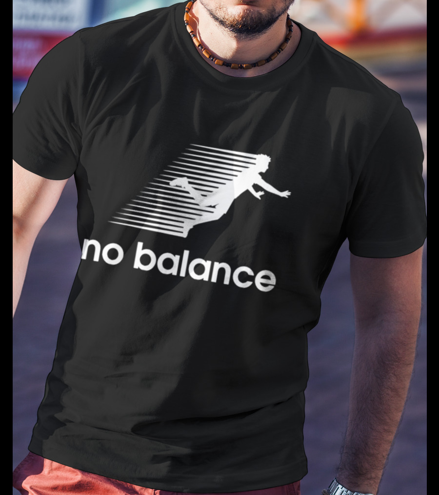 No Balance Soccer Player Speed Line Motion 26 T-Shirt