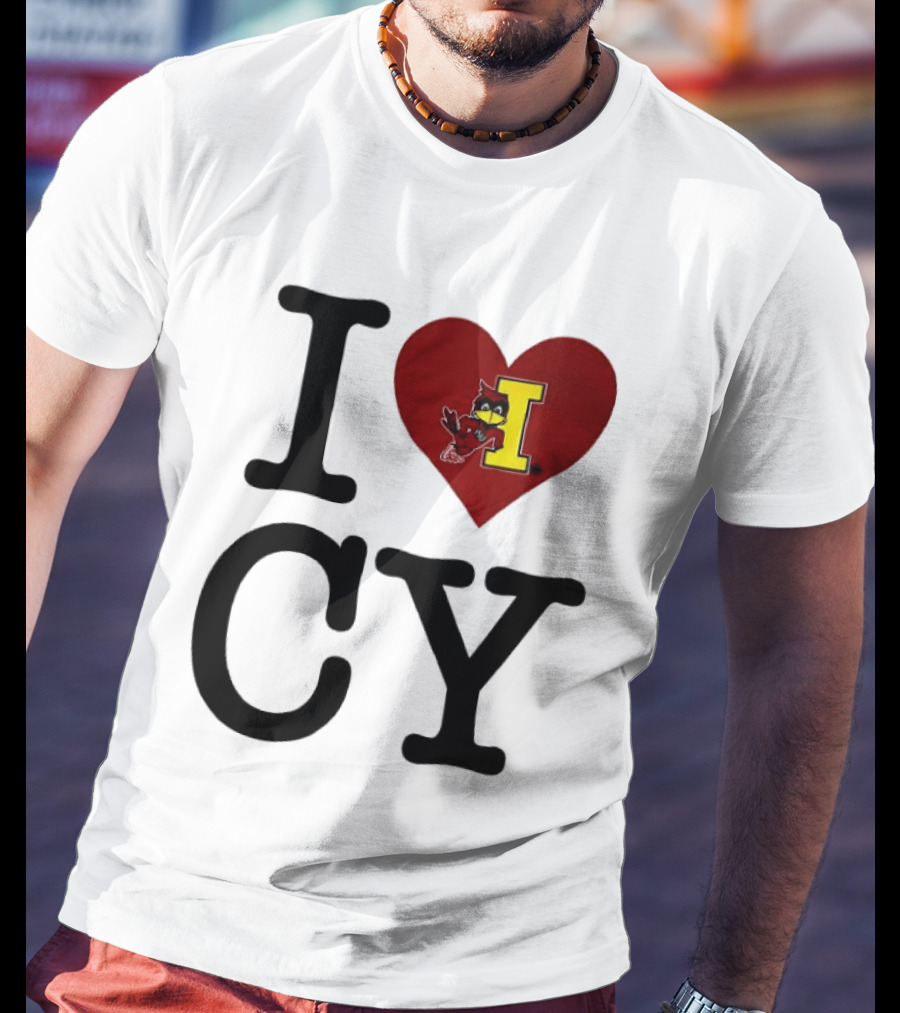 Iowa State Cyclones I Heart CY T-Shirt