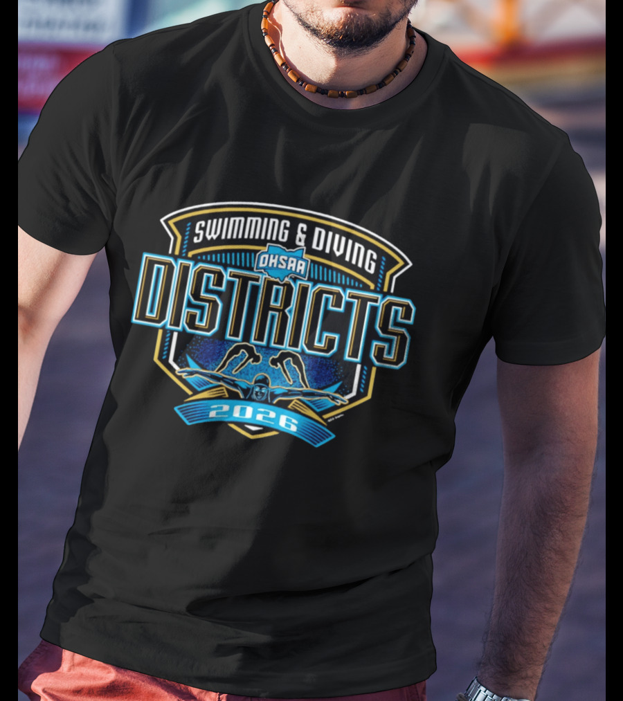 2026 OHSAA Swimming & Diving Districts Event T-Shirt