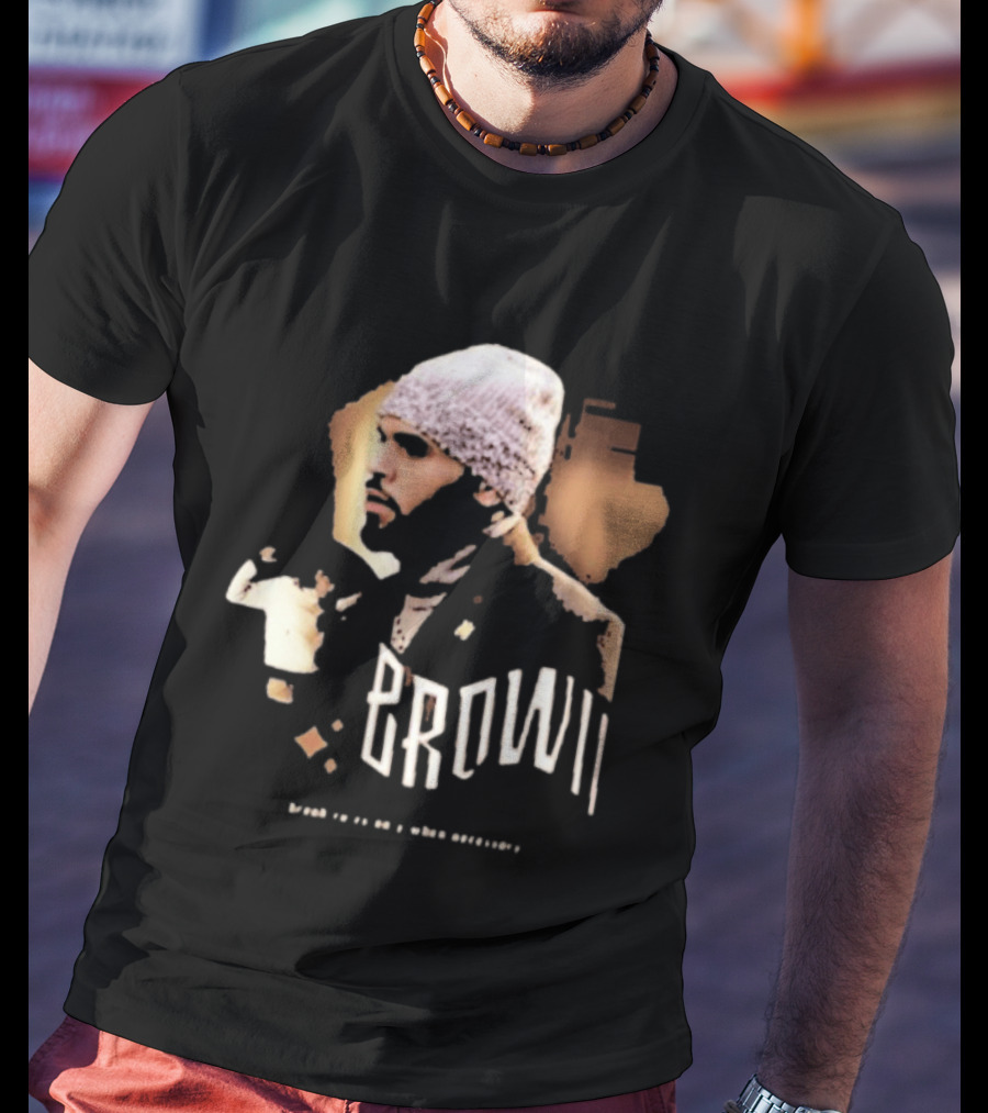 BROWN Break Rules Only When Necessary Superstar T-Shirt