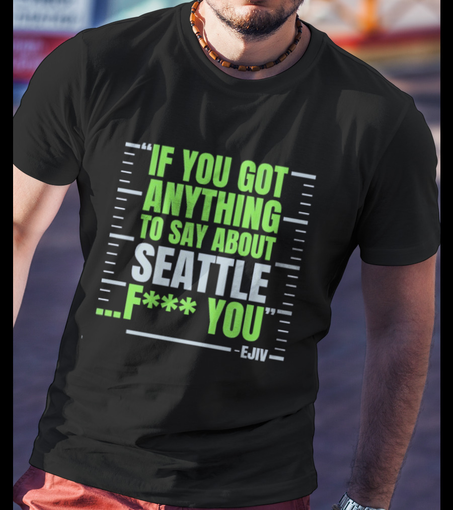 Ernest Jones IV Seattle Seahawks T-Shirt