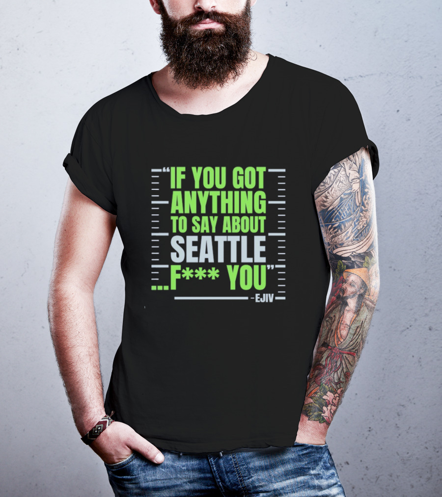 Ernest Jones IV Seattle Seahawks T-Shirt
