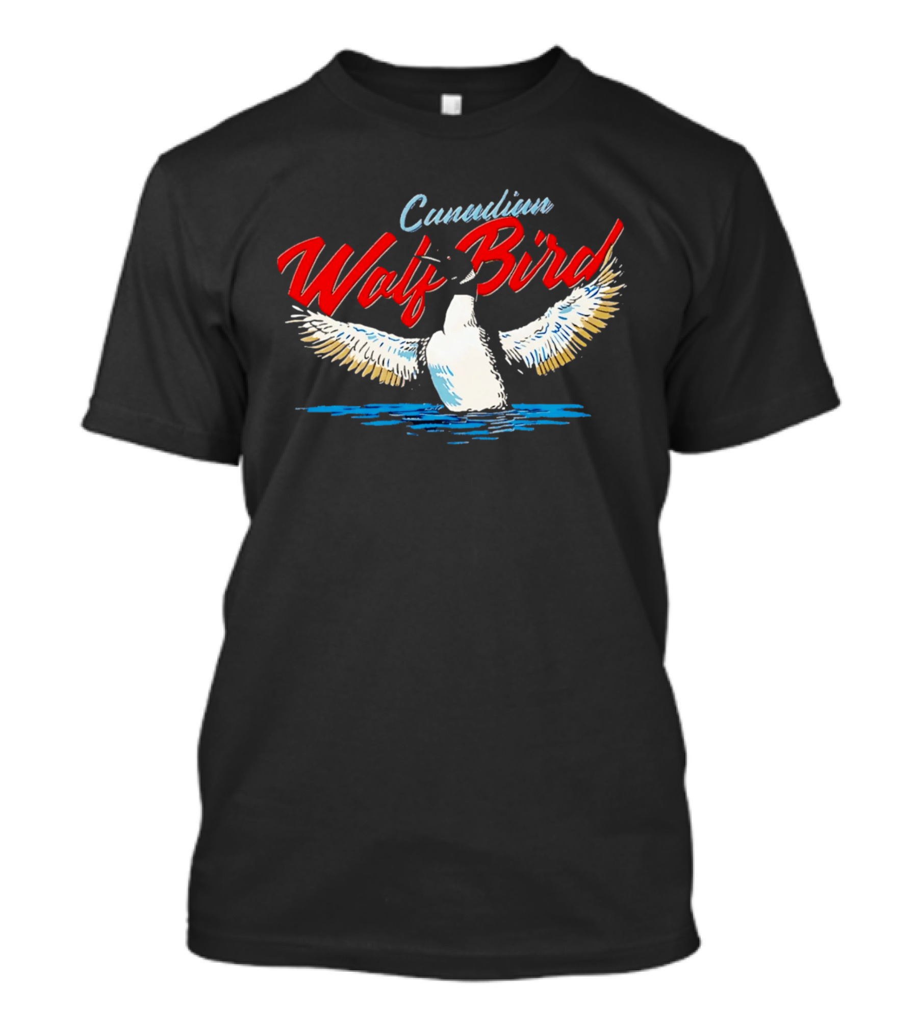 Canadian Wolf Bird Minnesota Loon Lake T-Shirt