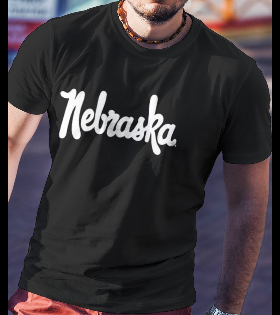 Nebraska Cornhuskers Red Team Apparel Basketball T-Shirt