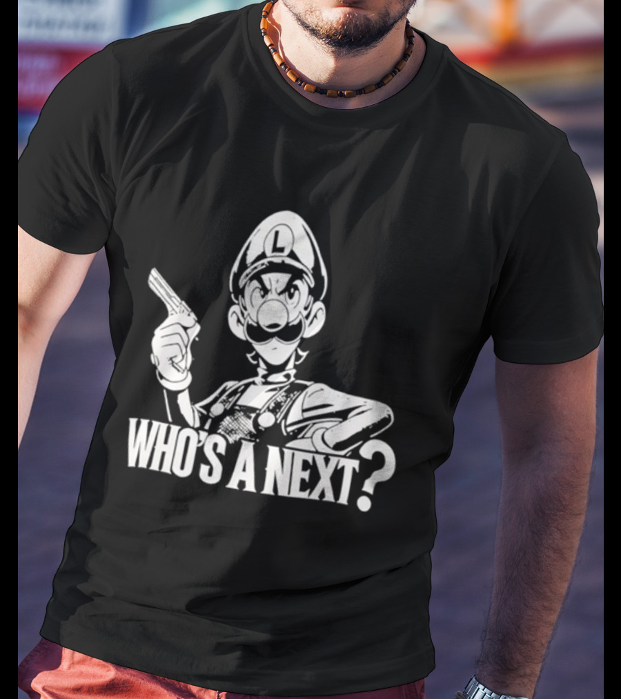 Super Luigi Who's A Next? T-Shirt