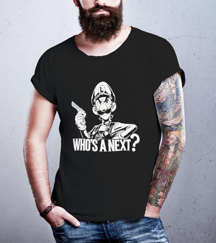 Super Luigi Who's A Next? T-Shirt