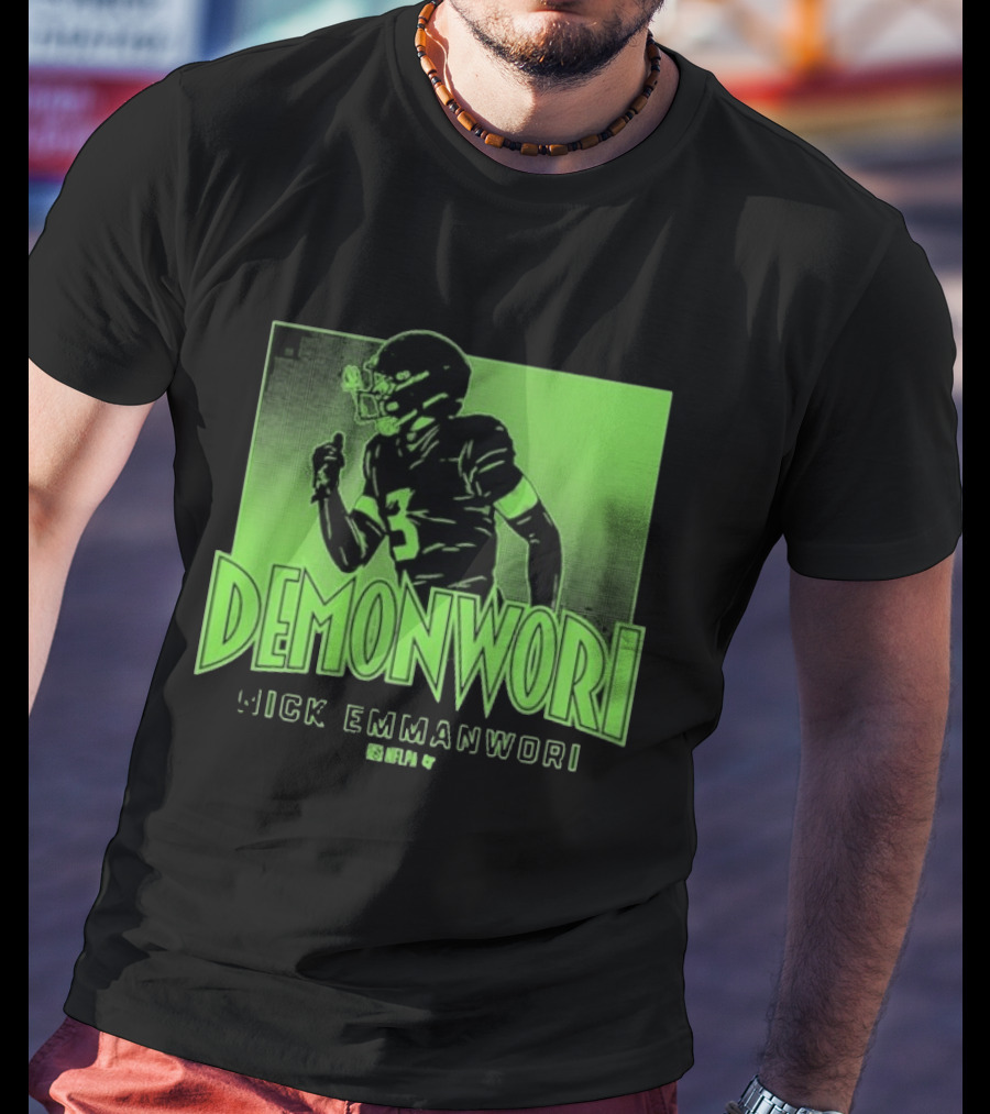 Nick Emmanwori Demonwori Seattle Seahawks Snell 14 T-Shirt