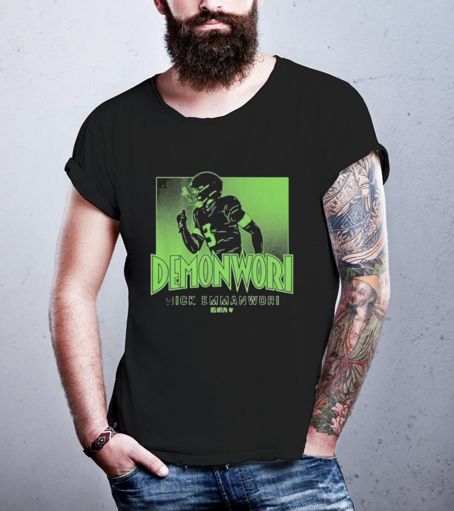 Nick Emmanwori Demonwori Seattle Seahawks Snell 14 T-Shirt