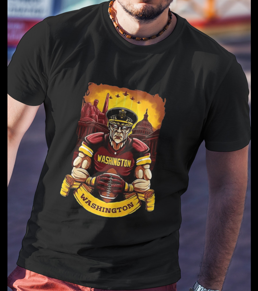 Washington Commanders Football Capitol Sentinel T-Shirt