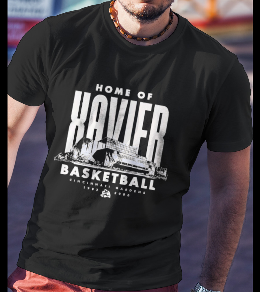 Home Of Xavier Basketball Cincinnati Gardens 1983 2000 T-Shirt