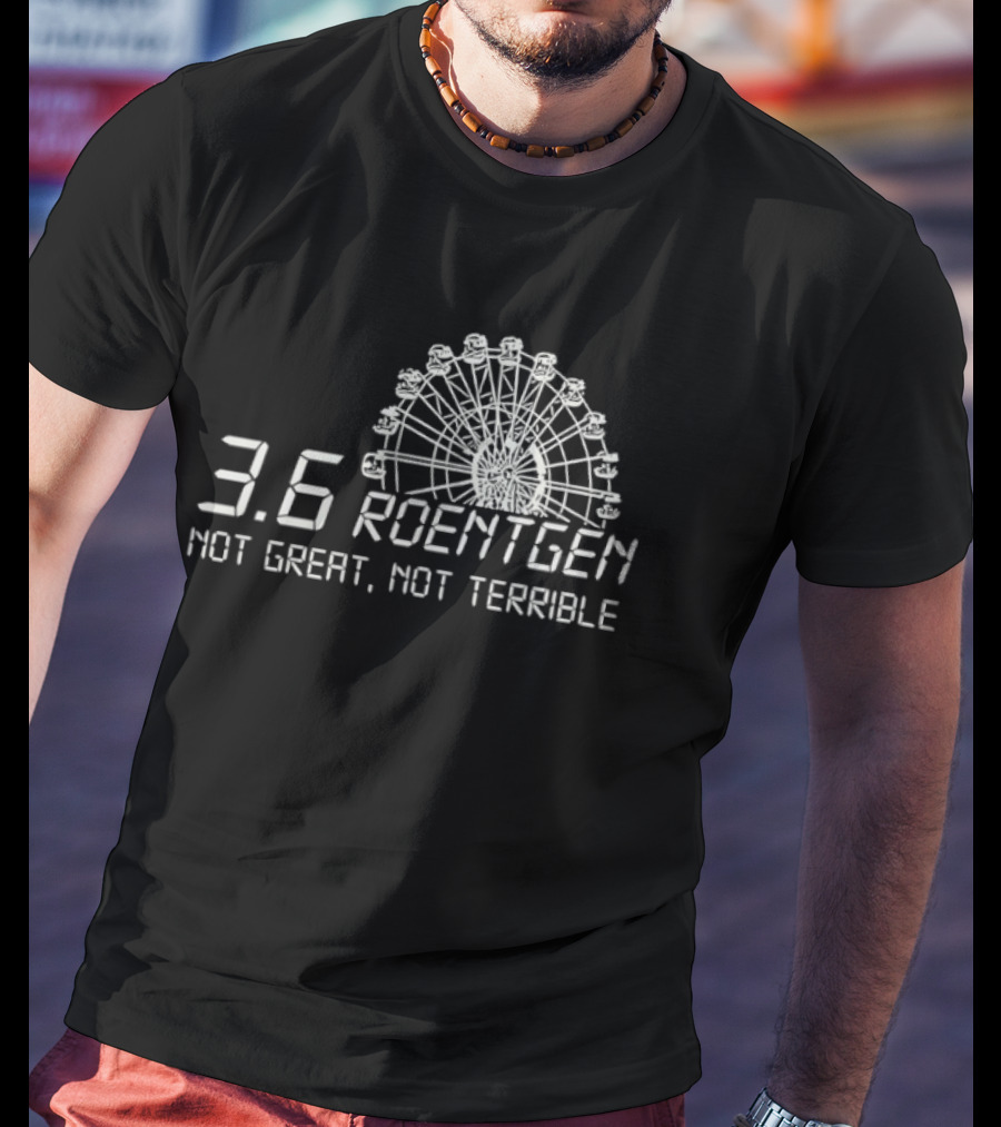 Ferris Wheel 3.6 Roentgen Not Great Not Terrible T-Shirt