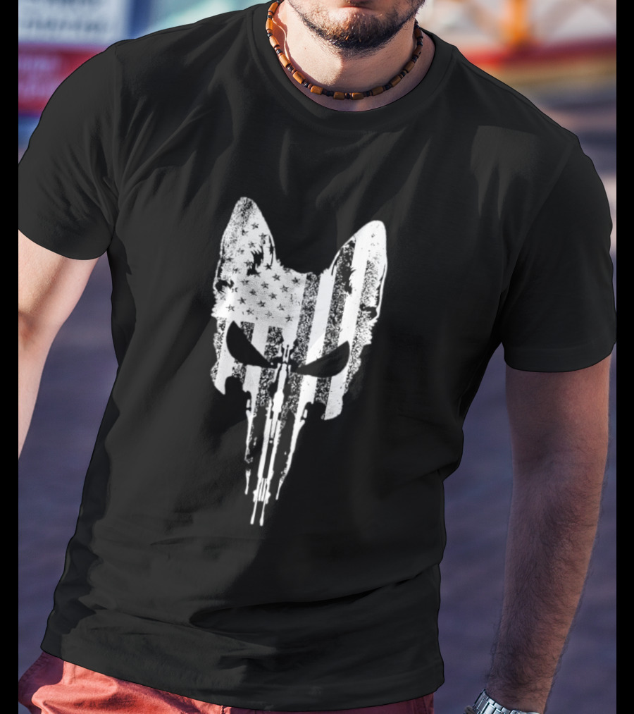Call Of Duty Rex Skull American Flag T-Shirt