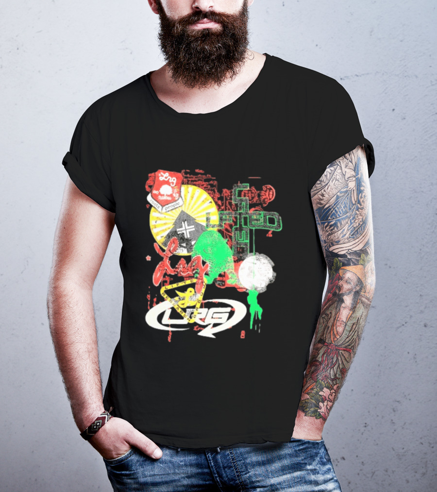 Lifted Research Group LRG Mashup Rockin People LRG Tag Nature T-Shirt