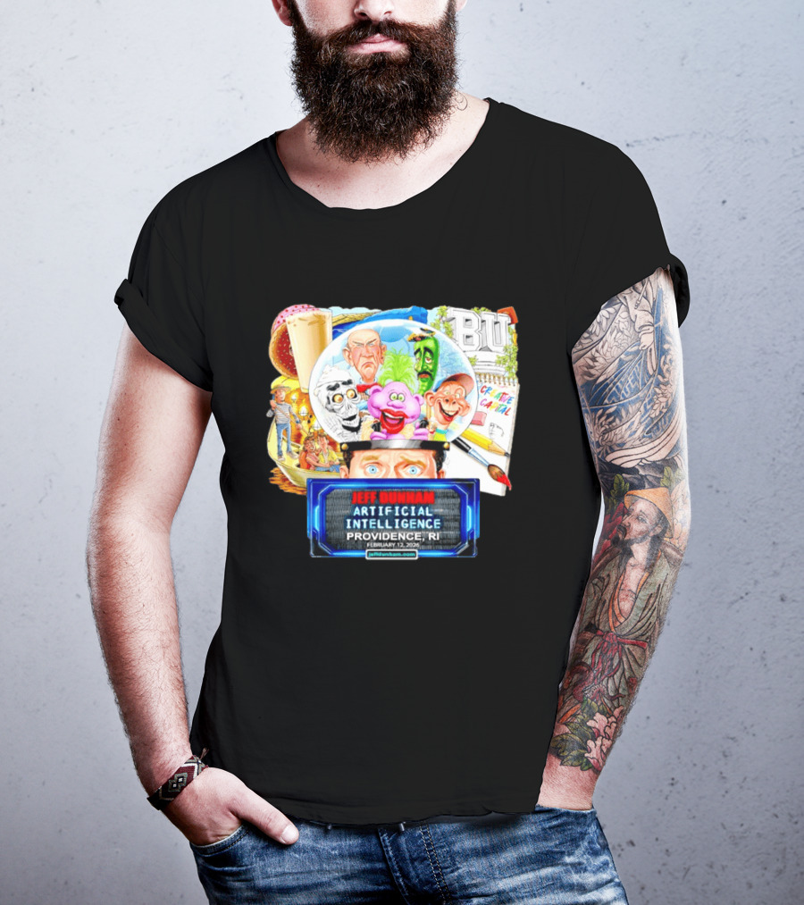Jeff Dunham Artificial Intelligence Providence RI February 12 2026 T-Shirt