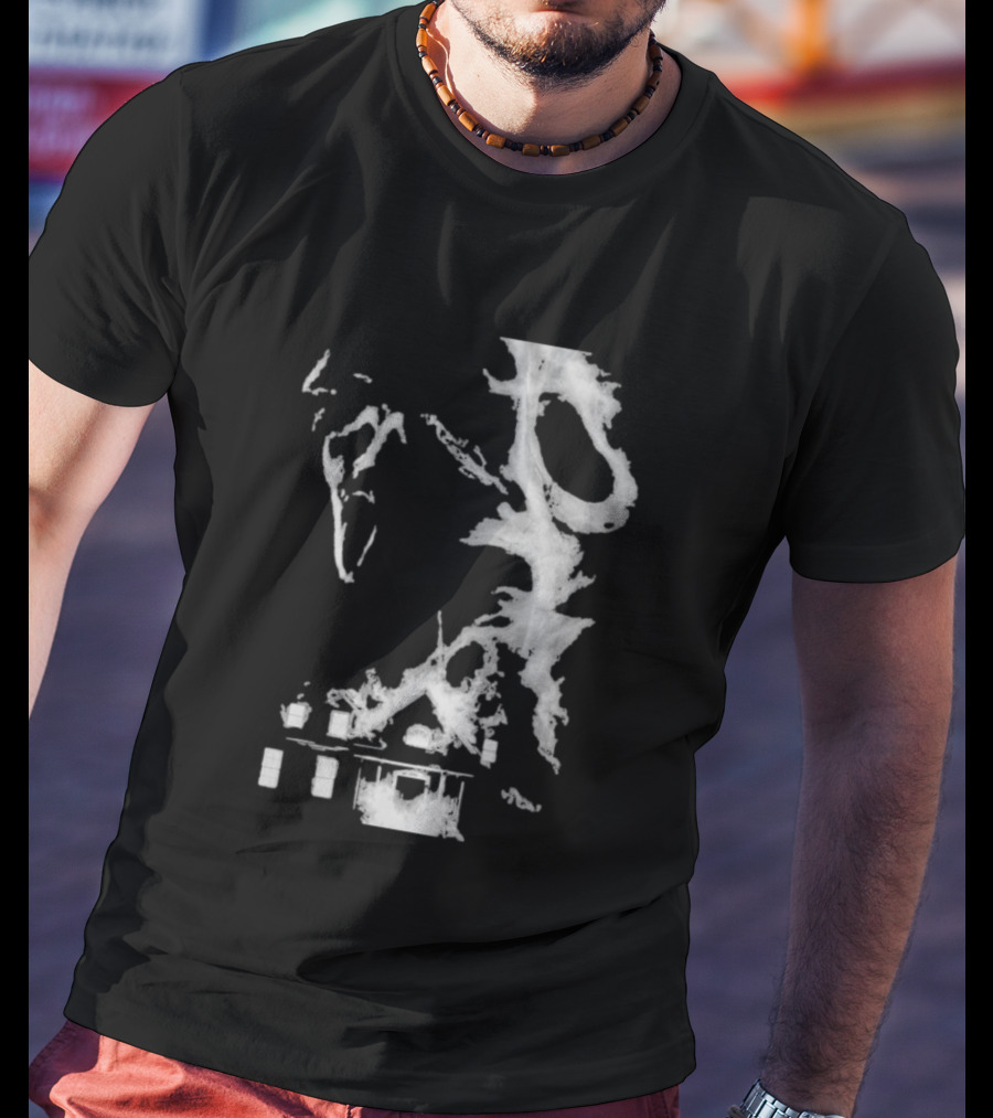30th Anniversary Scream Kill Tour Texas Chainsaw Massacre Map T-Shirt