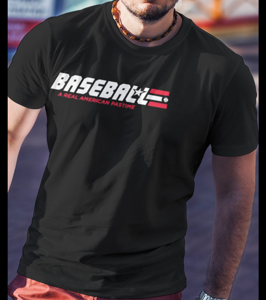 BASEBALL A Real American Pastime T-Shirt