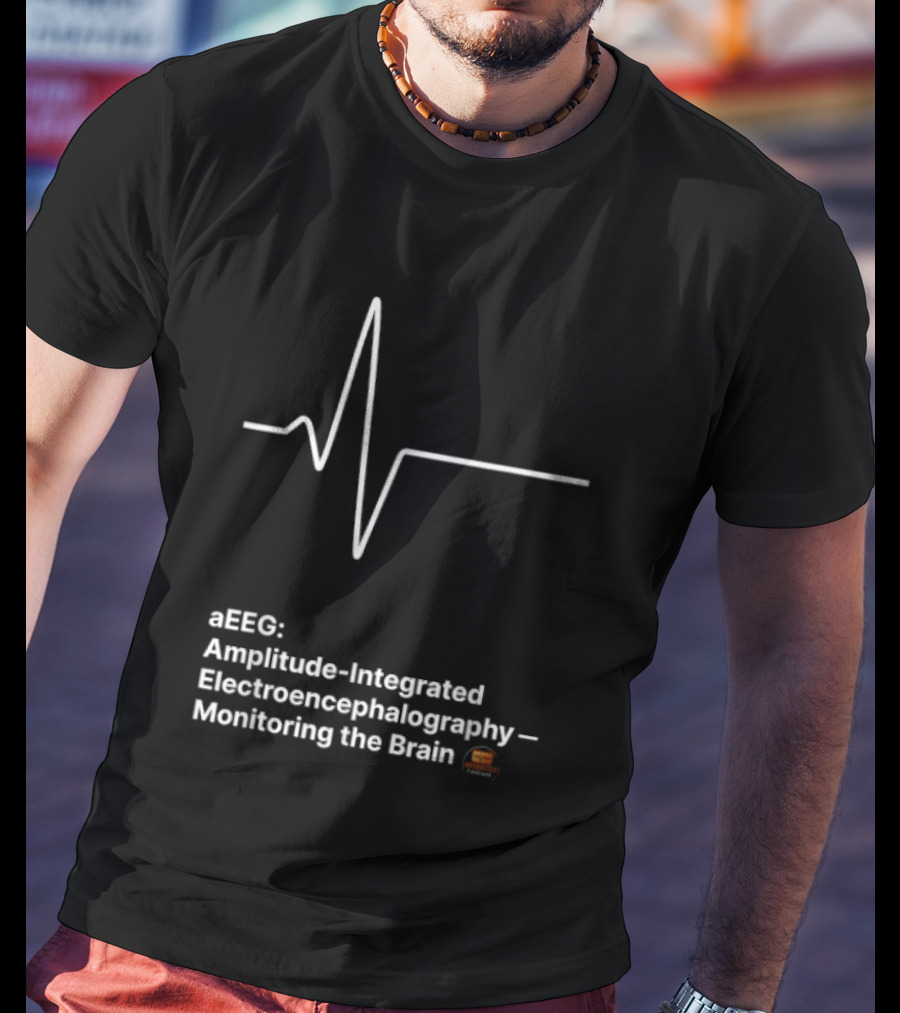 EEEG Amplitude Integrated Electroencephalography Monitoring The Brain T-Shirt