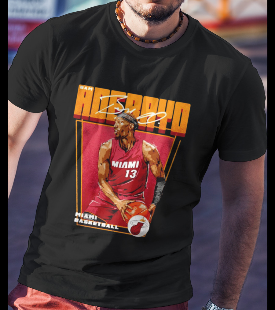 Bam Adebayo Miami 13 Basketball Heat T-Shirt