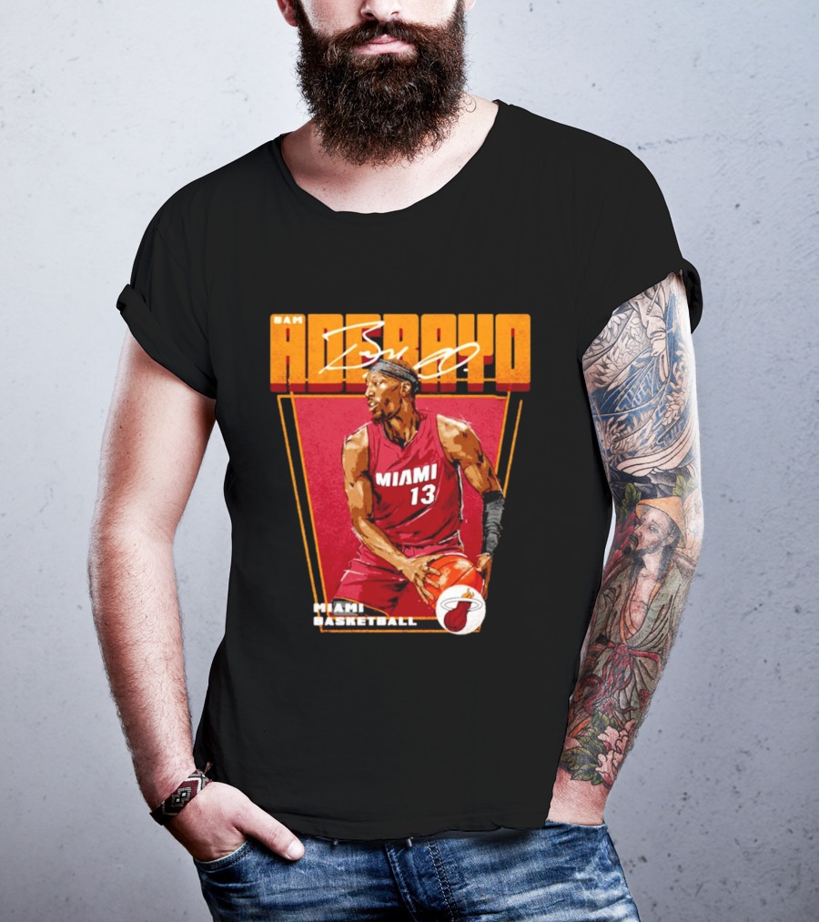Bam Adebayo Miami 13 Basketball Heat T-Shirt