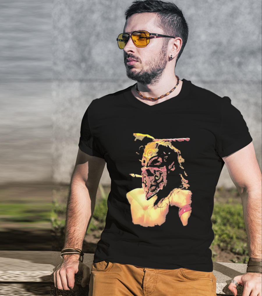 Bandido Mystique Mexico Mask Artistry T-Shirt