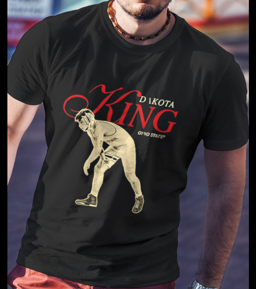 Dakota King Ohio State Wrestling NCAA Legacy T-Shirt
