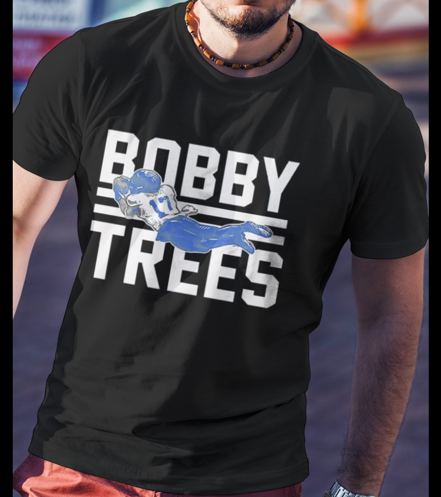 Bobby Trees 17 Football Dive T-Shirt