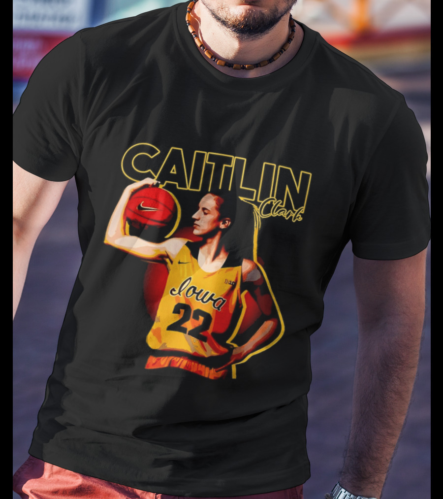 Caitlin Clark Iowa Basketball 22 Nike T-Shirt