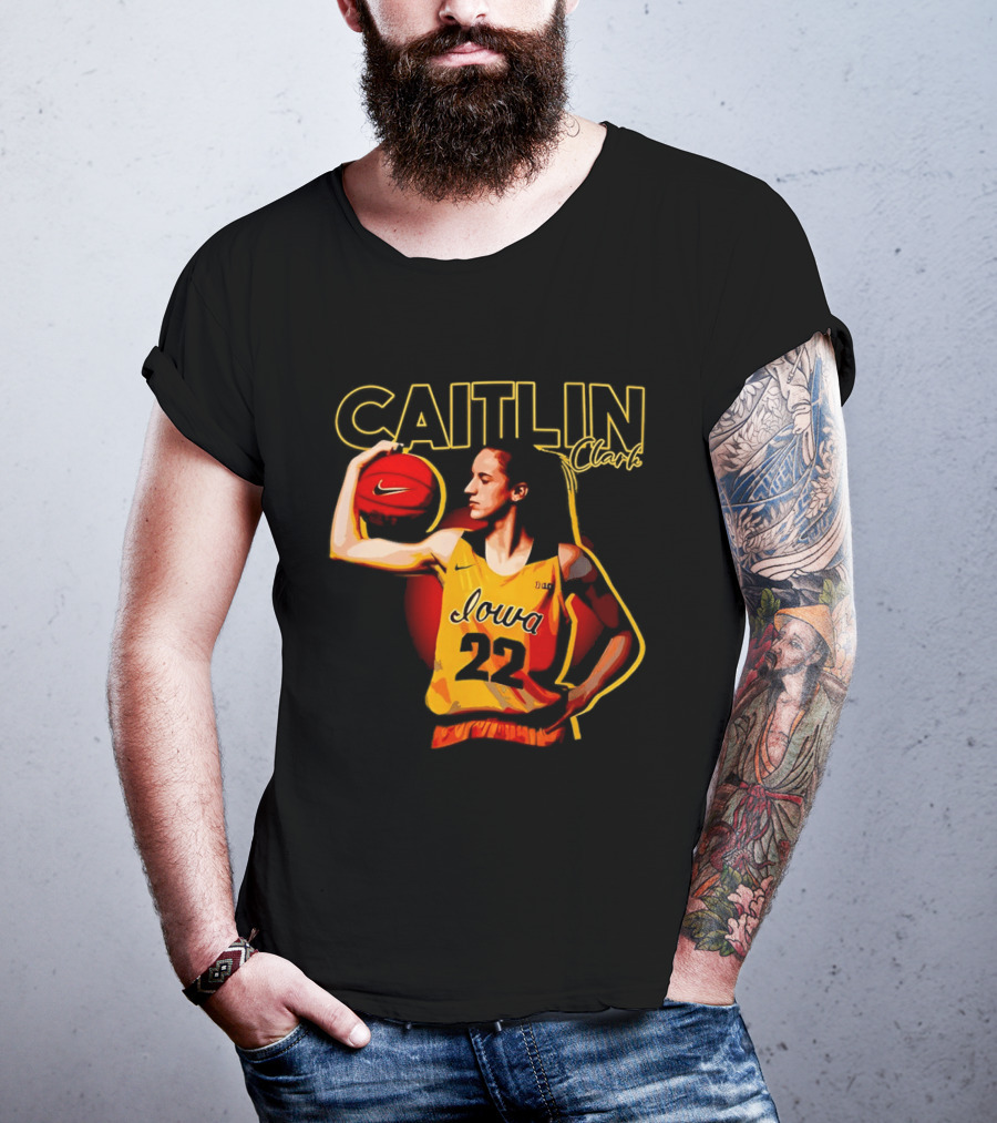 Caitlin Clark Iowa Basketball 22 Nike T-Shirt