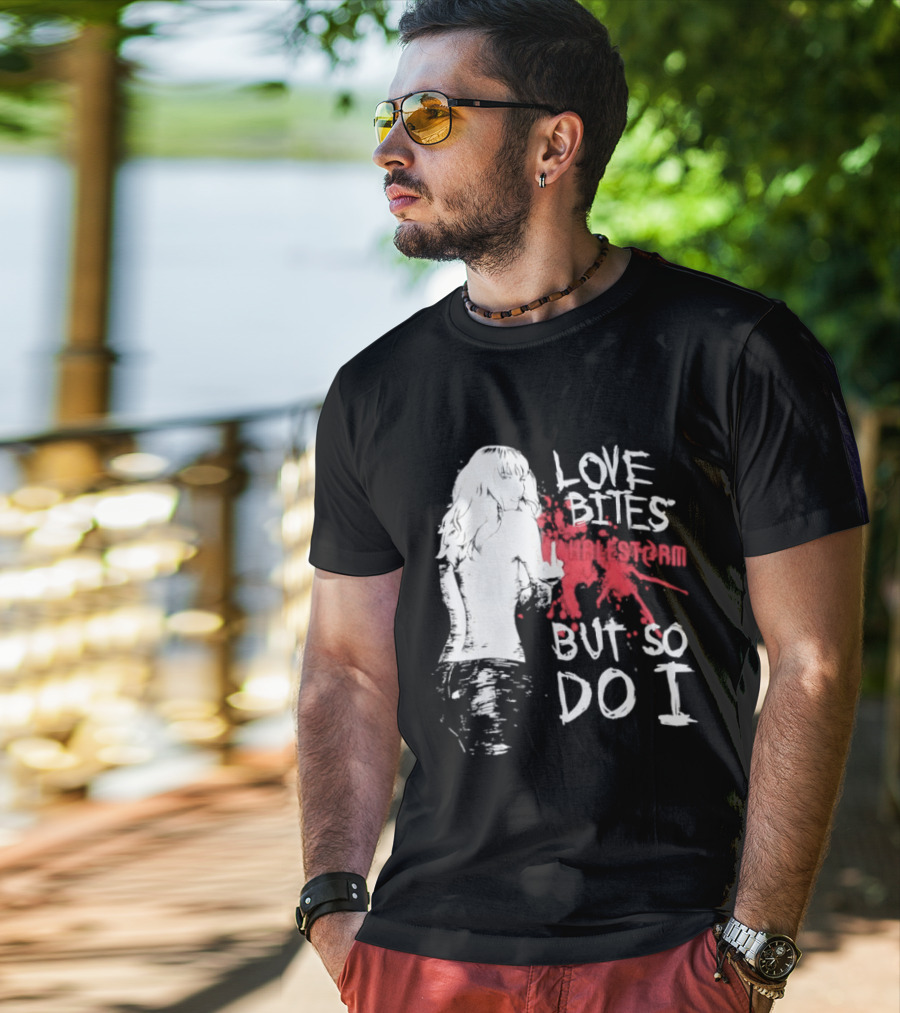 Halestorm Love Bites But So Do I Middle Finger Women's Clothing T-Shirt