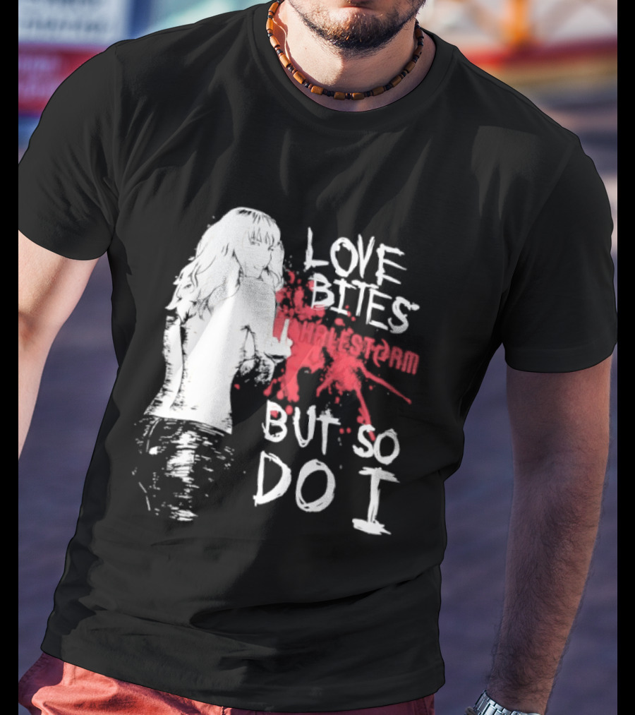 Halestorm Love Bites But So Do I Middle Finger Women's Clothing T-Shirt