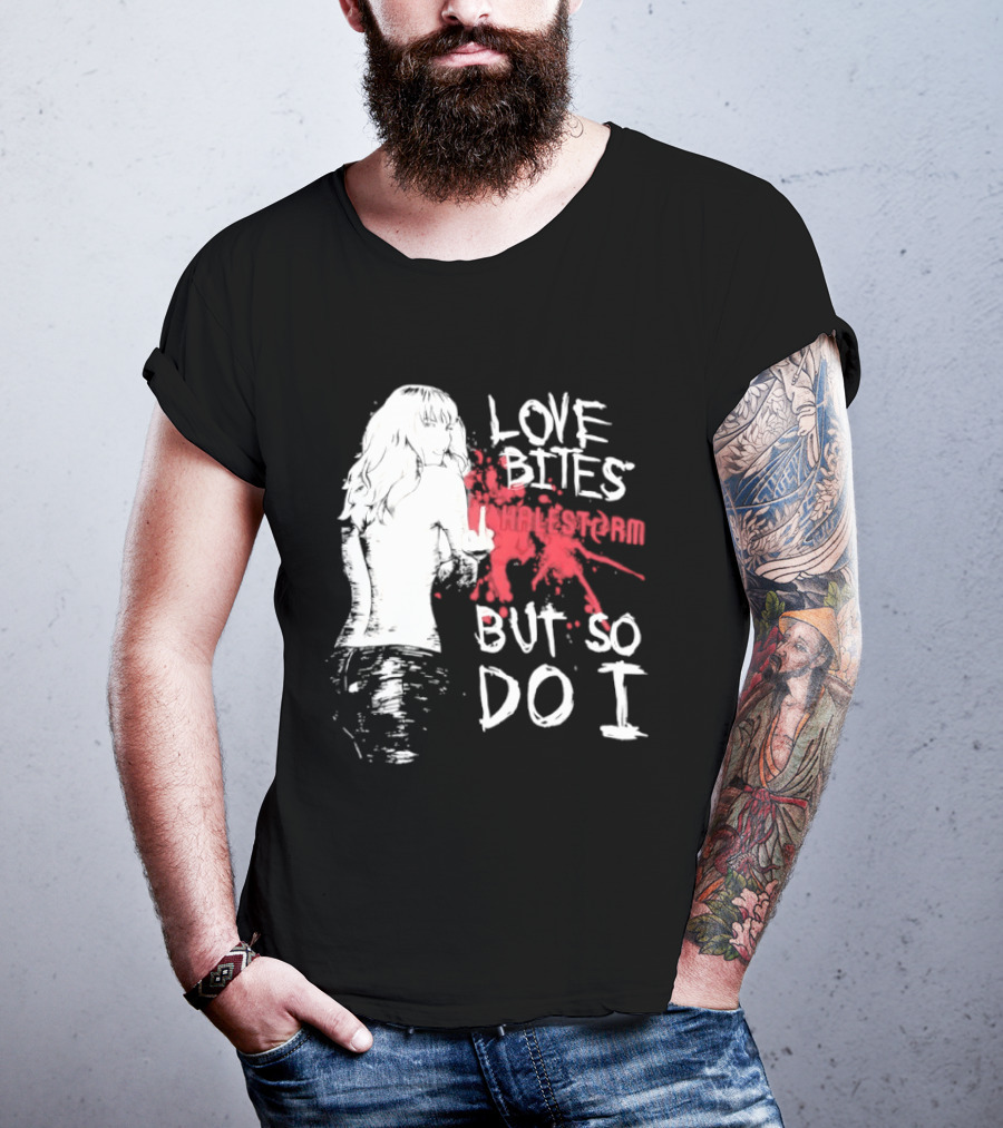 Halestorm Love Bites But So Do I Middle Finger Women's Clothing T-Shirt