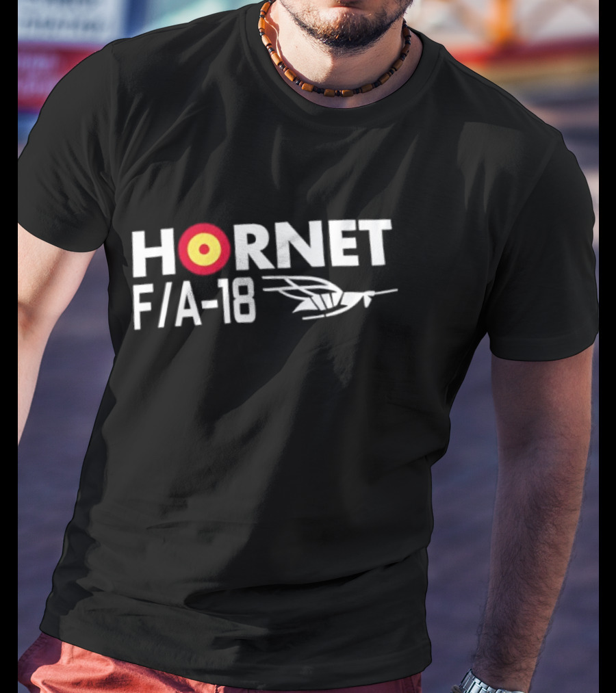 Hornet F/A 18 McDonnell Douglas Jet Fighter Aviation T-Shirt